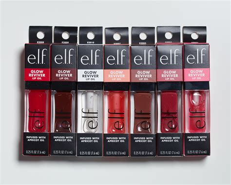 elf lip oil shades.